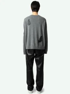Store Zadig & Voltaire Marko Sweater Grismoyen